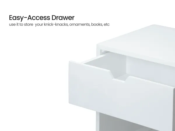 Soho Engineered Wood Bedside Table